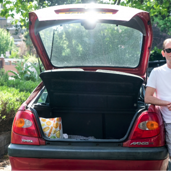 Behind the scenes - delivery volunteer driver Mick